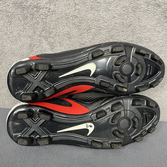 Nike Soccer Shoes Mens Size 12 Black White Red CTR360 Trequartista III FG Cleats - Picture 10 of 13